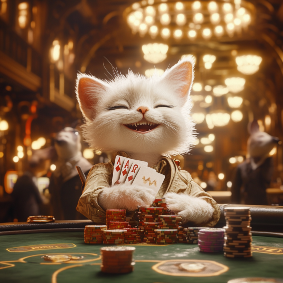 Stylized Free-to-Play Slot Machine
